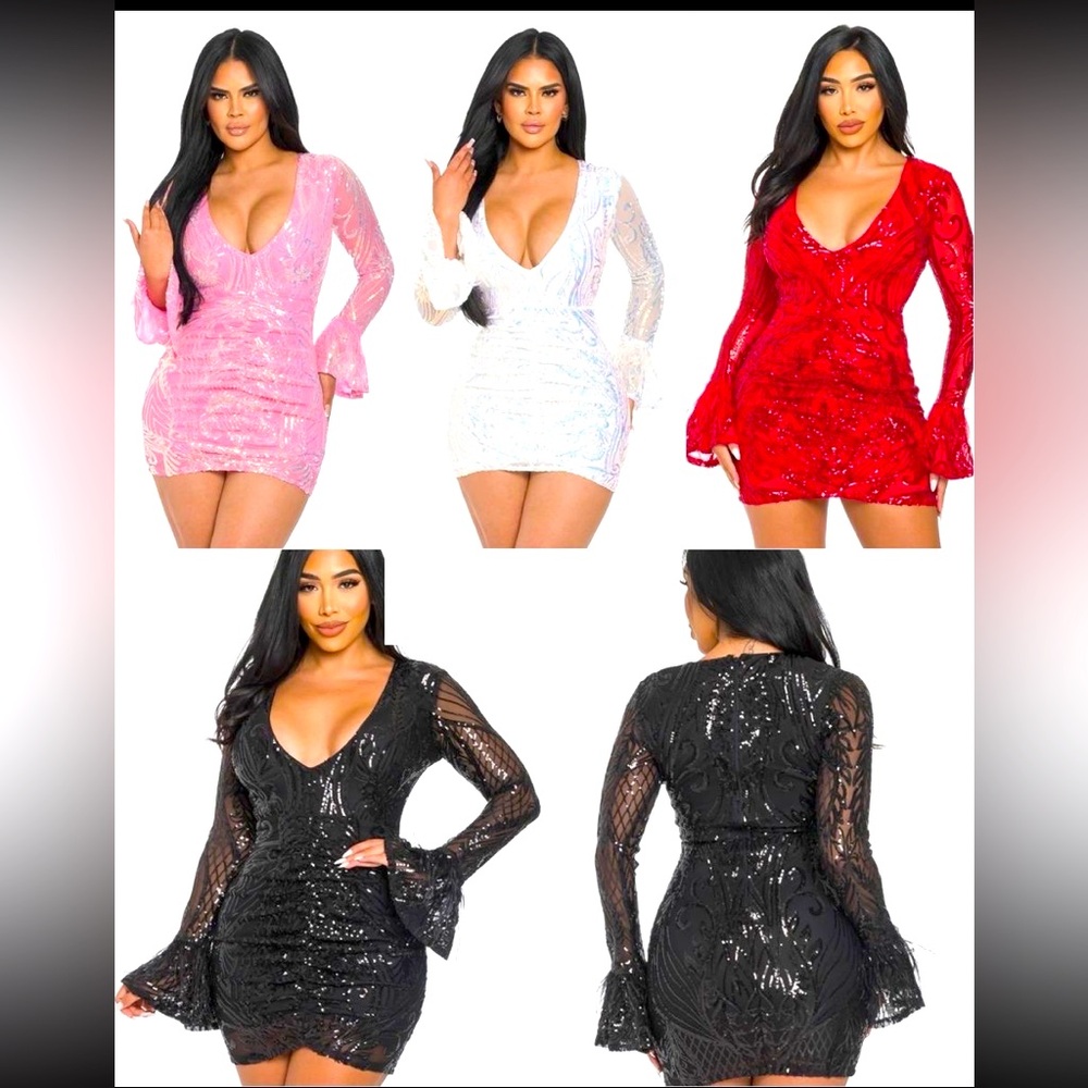 Sequins dresses